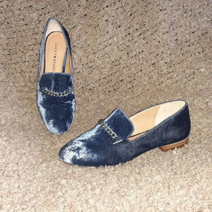 LUCKY BRAND-Sample-OOAK-Blue/Gray Crushed Velvet